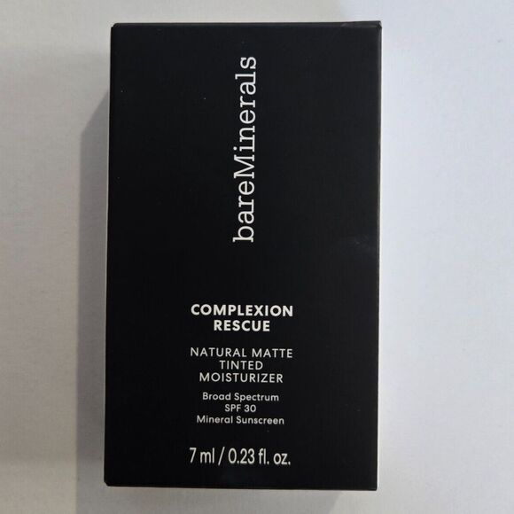 BareMinerals Complexion Rescue Matte Cashew‎ 3.5 Tinted Moisturizer 0.23 oz - Picture 1 of 6